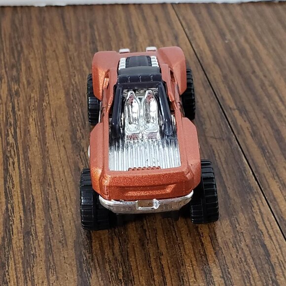 Hot Wheels Dino Hunter Toy Pickup Truck #2 Vehicle Metalflake Bronze Car DHP18 - Picture 4 of 5